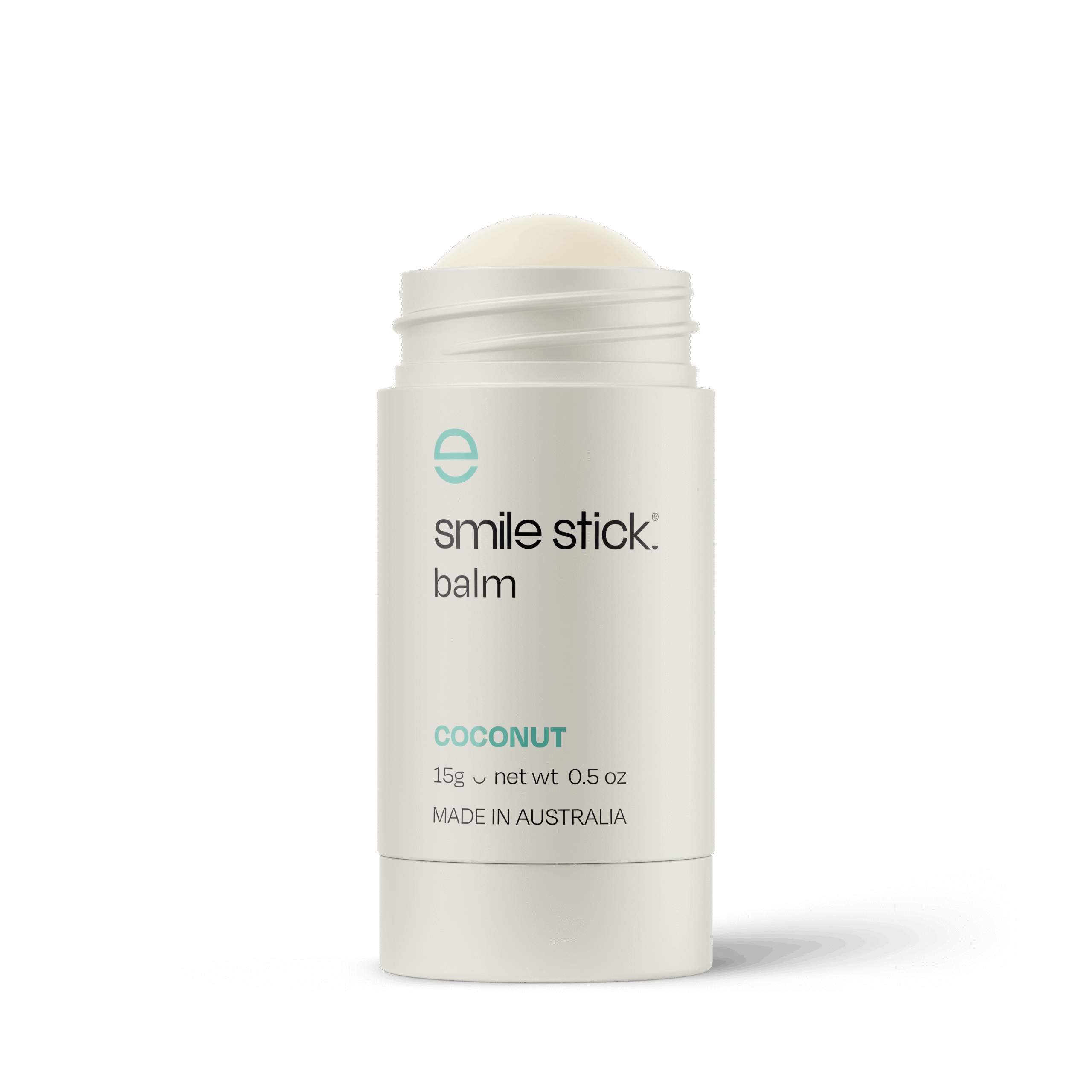 SMILE STICK Front Open COCONUT drop shadow