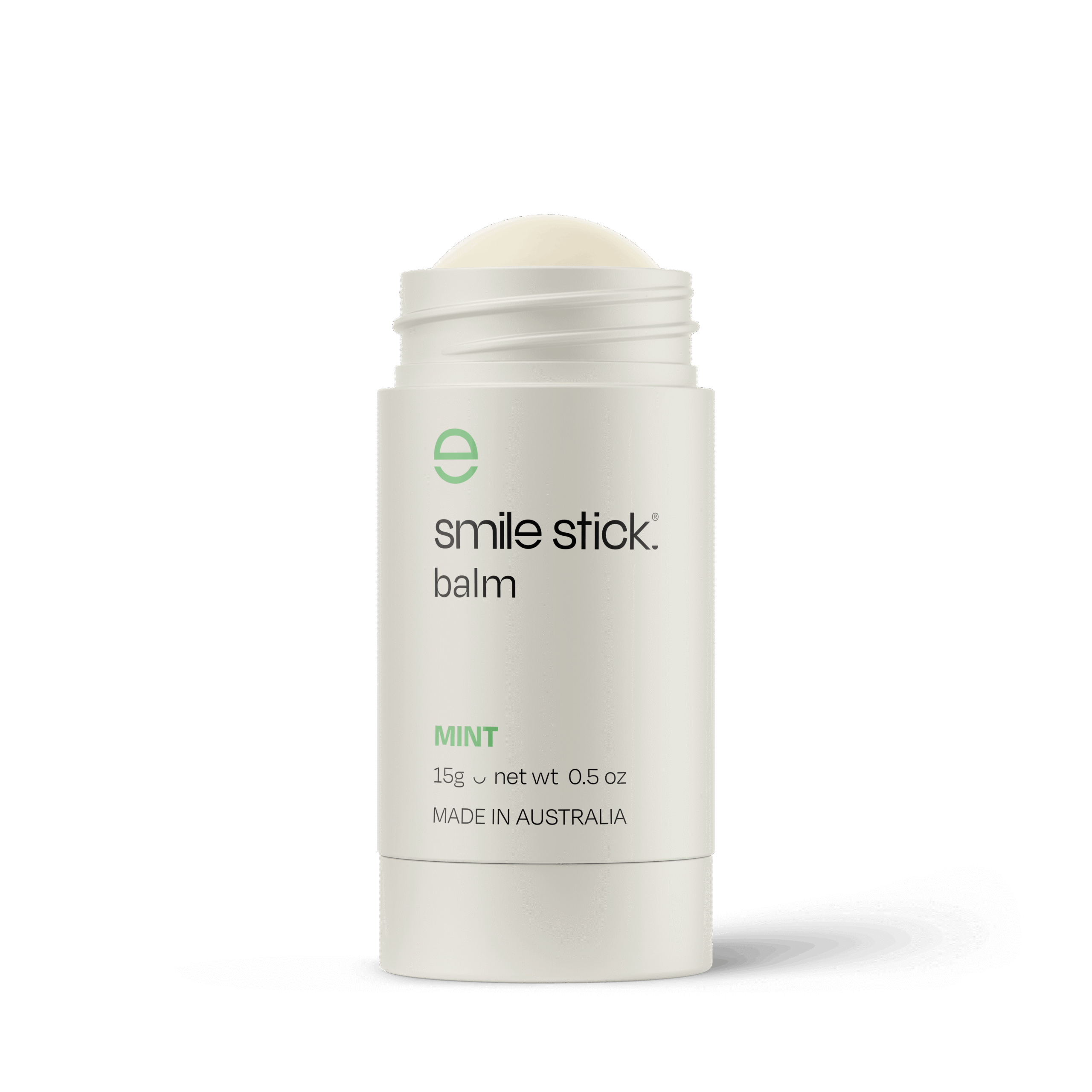 SMILE STICK Front Open MINT drop shadow